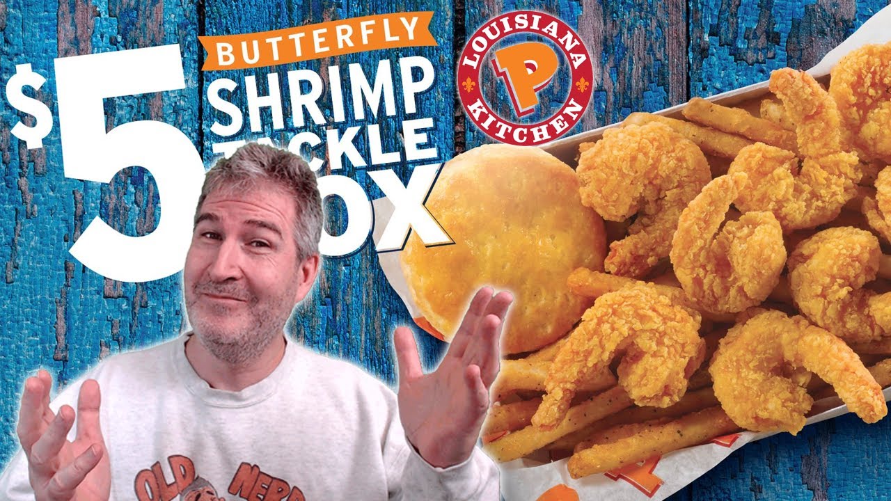 🚨 Popeye's $5 Shrimp Tackle Box REVIEW 🍤😮