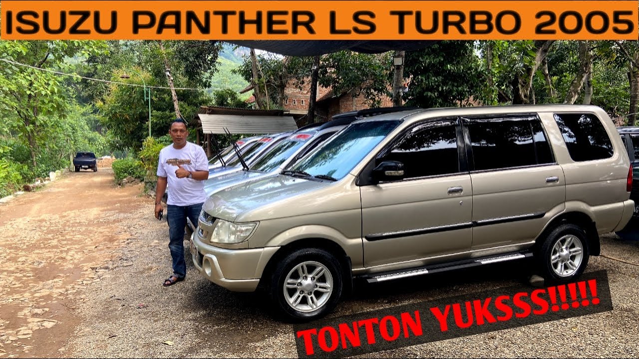 ISUZU PANTHER LS TURBO 2005 WARNA SILVER GOLD YG ADA DI SHOWROOM OMAH PANTHER PONOROGO!!!!!!