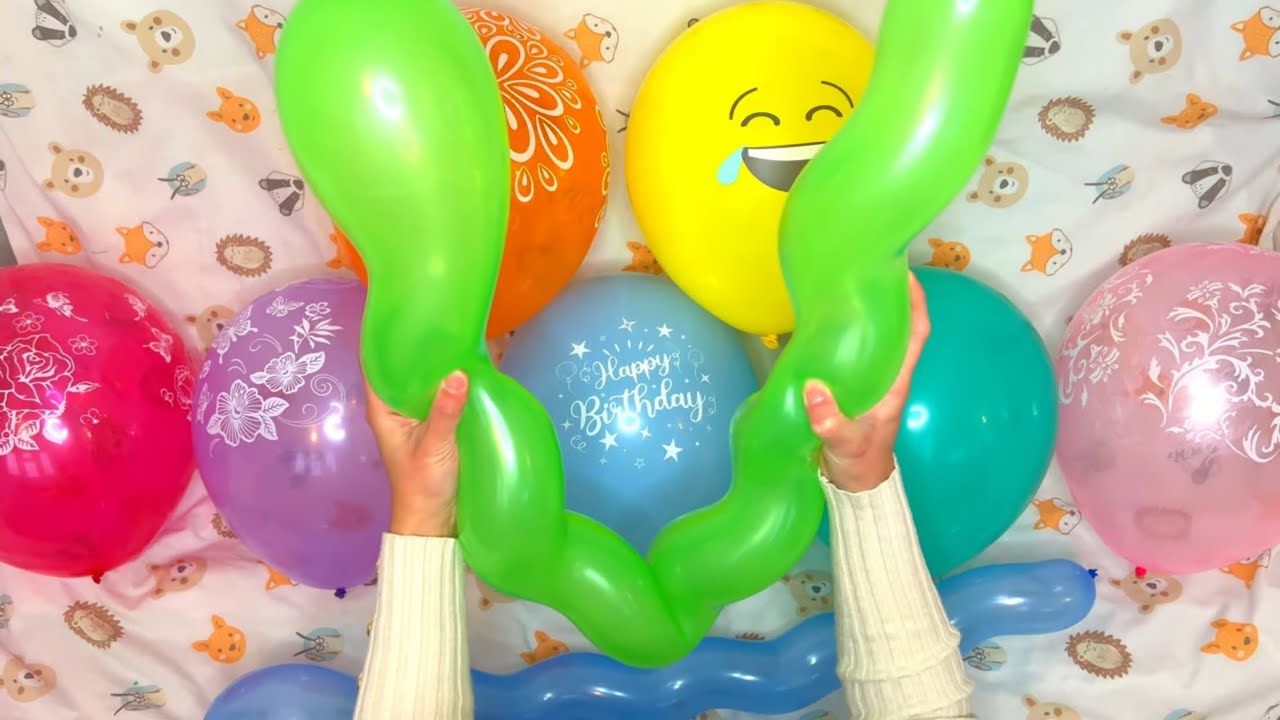 FUN BALLOON POPPING NEW FLOWER BALLOON! #balloon #pop #asmr #fun #balloonpop #balloonpopping
