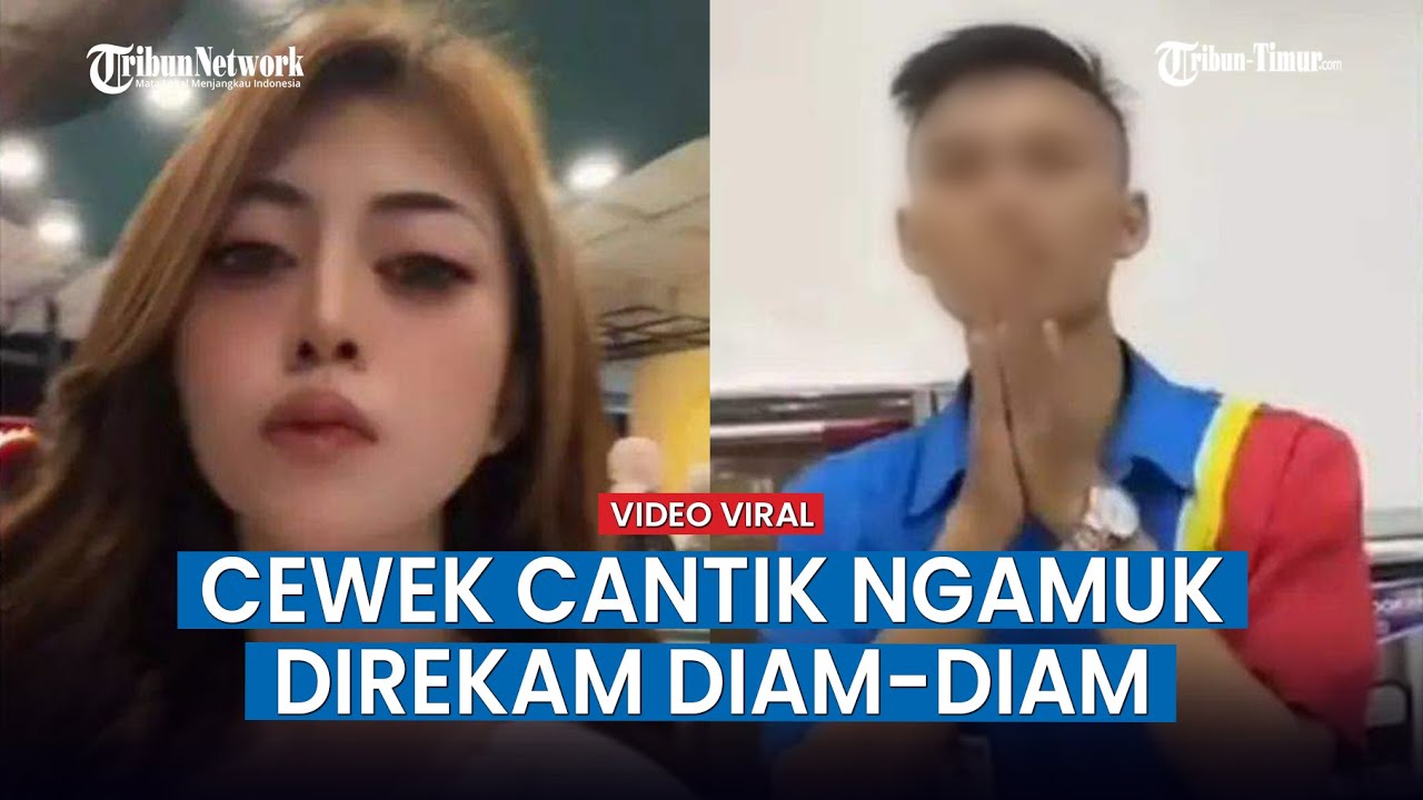 Wanita Cantik Geram Saat Tahu Dirinya Direkam Diam-diam Pegawai Minimarket