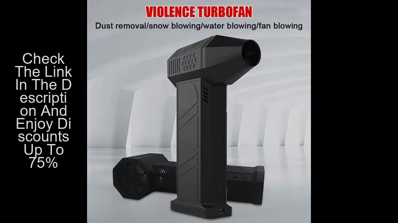 Mini Turbo Jet Fan Turbo Violent Fan Powerful Blower with High Speed Duct Fan Handheld Duct Fan 1300