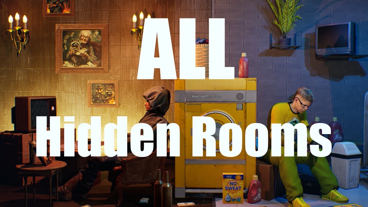 All Hidden Room Locations | Laundering Simulator
