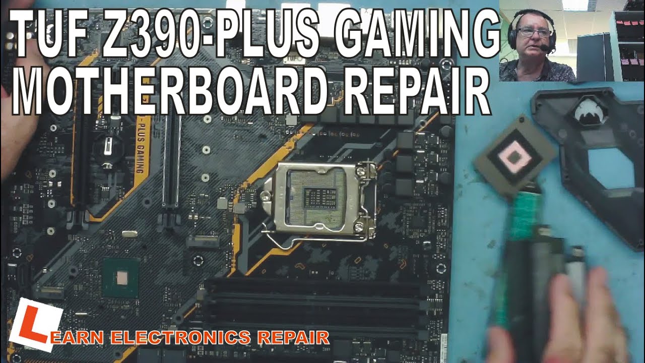 LER #052 Asus Tuf Z390 Motherboard bought on ebay 'Spares or repair' Parts missing.. Can we Fix it?