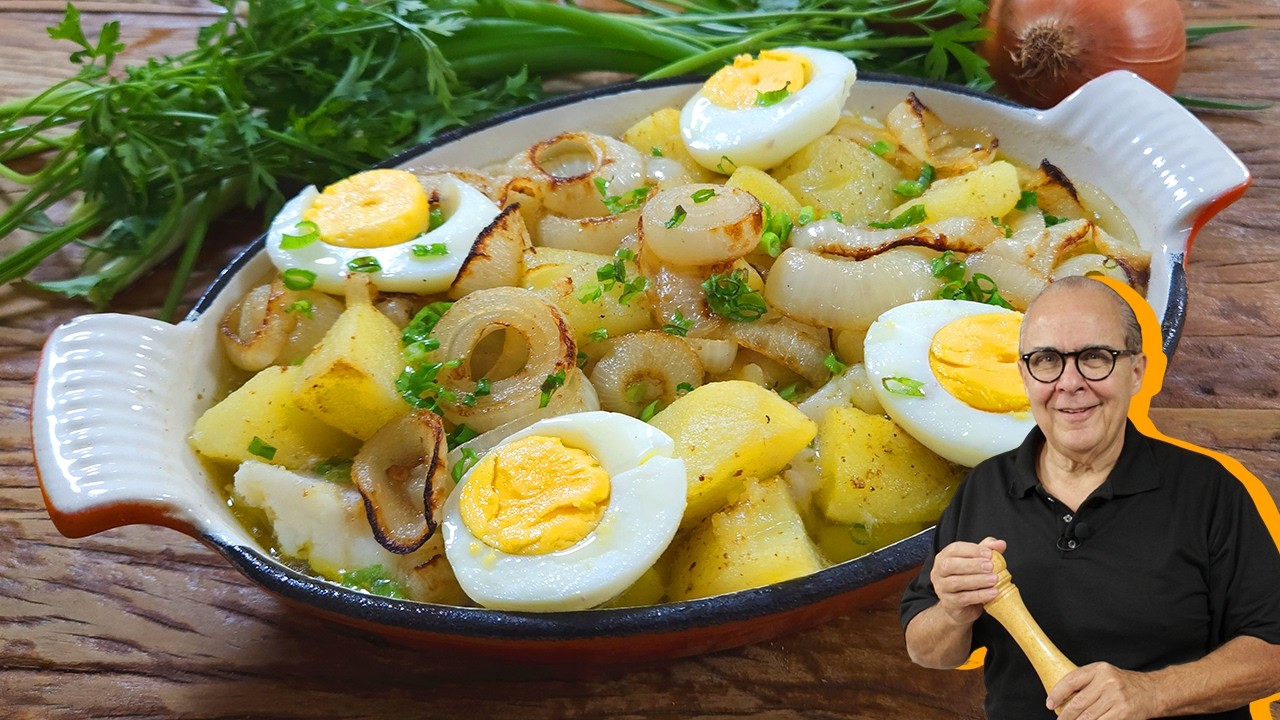 Como fazer Bacalhau &agrave; Gomes de S&aacute;: A Verdadeira Receita Portuguesa, Macia e Suculenta!