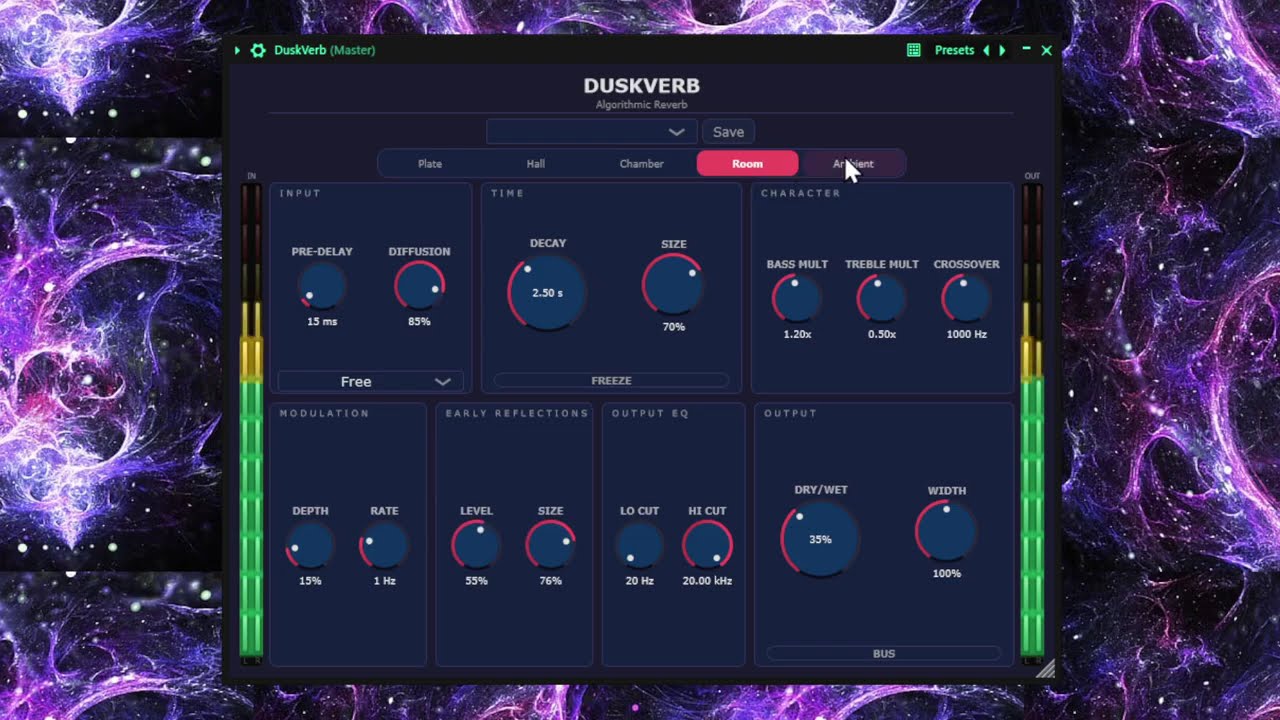 New Free Plugin! Dusk Audio DuskVerb