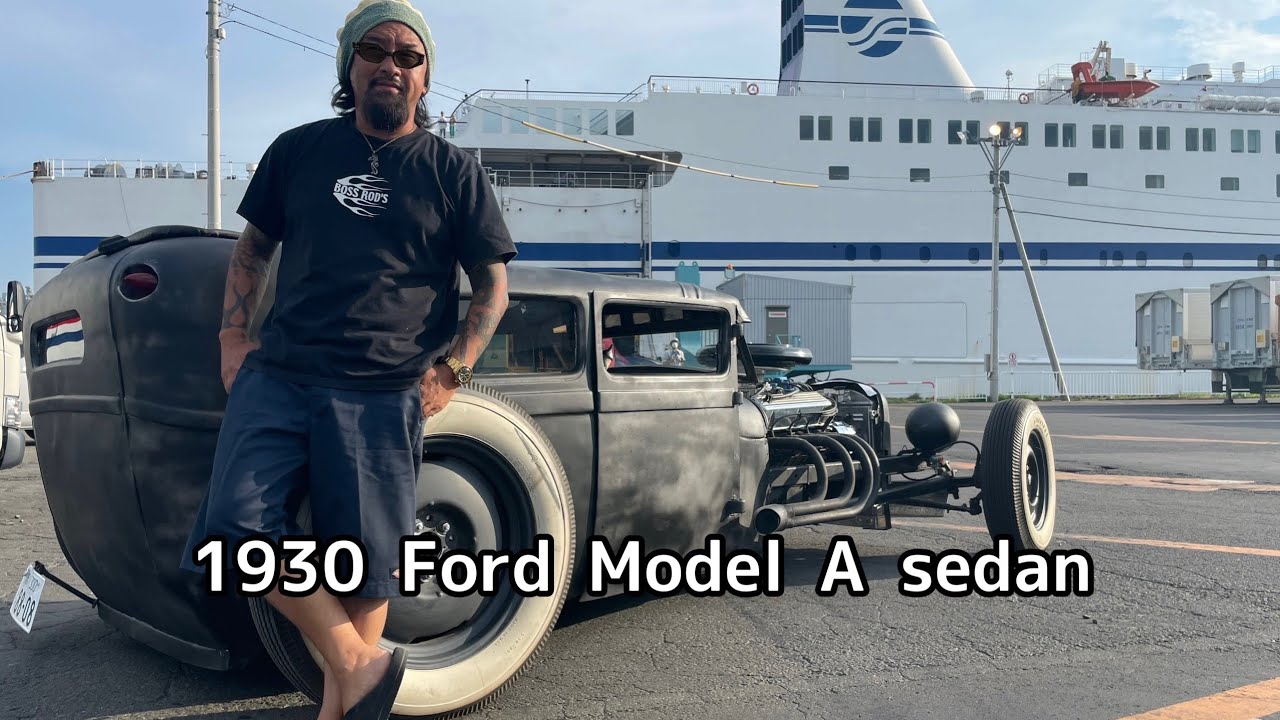 1930Ford Model A sedan Hotrod