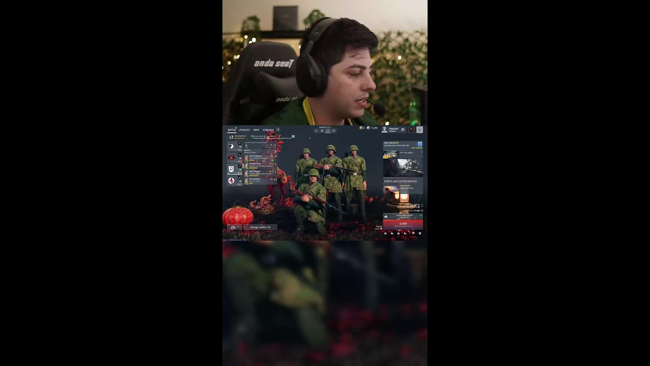 Enlisted Vertical Stream ! Full Stream on Channel!