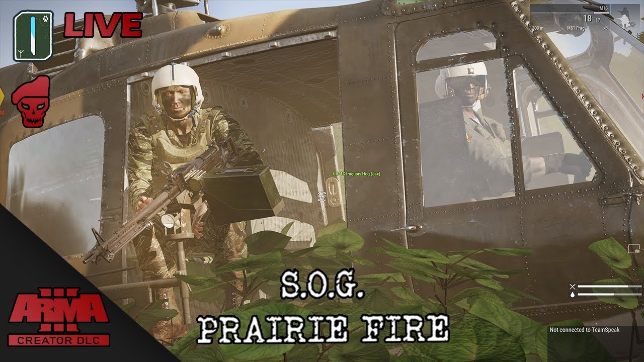 S.O.G. Prairie Fire Arma 3 | Stream 1 | "Mike Force w/ RT Columbia"