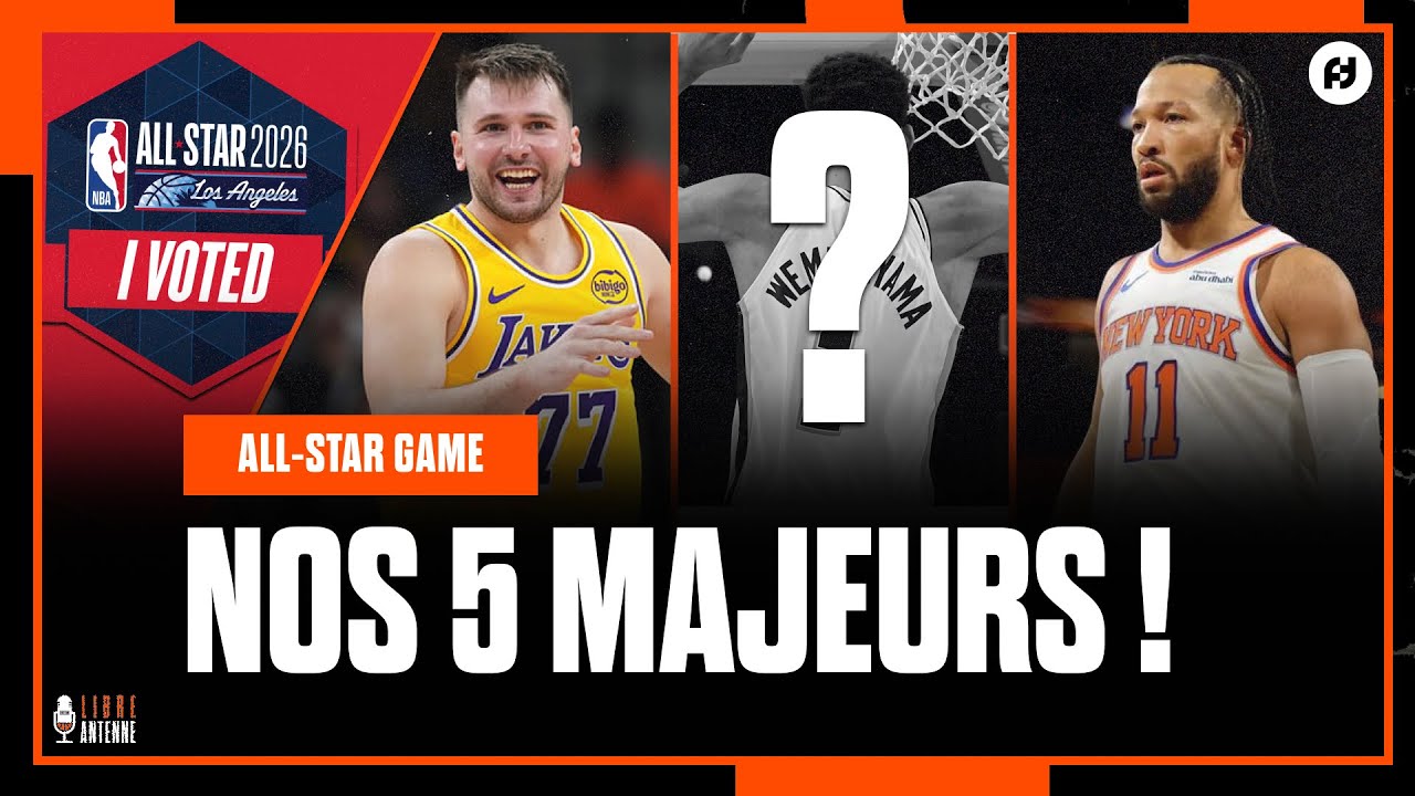 ALL-STAR GAME : NOS TITULAIRES (DONCIC, WEMBANYAMA, CUNNINGHAM, BRUNSON…)