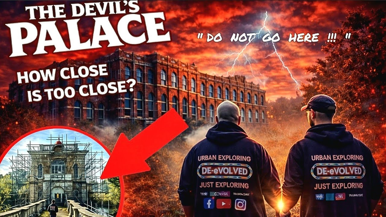 The Devil's Palace 💥GUN SHOT AND SECURITY ENCOUNTER💥 DON'T GO HERE !!  | 2023 #urbex
