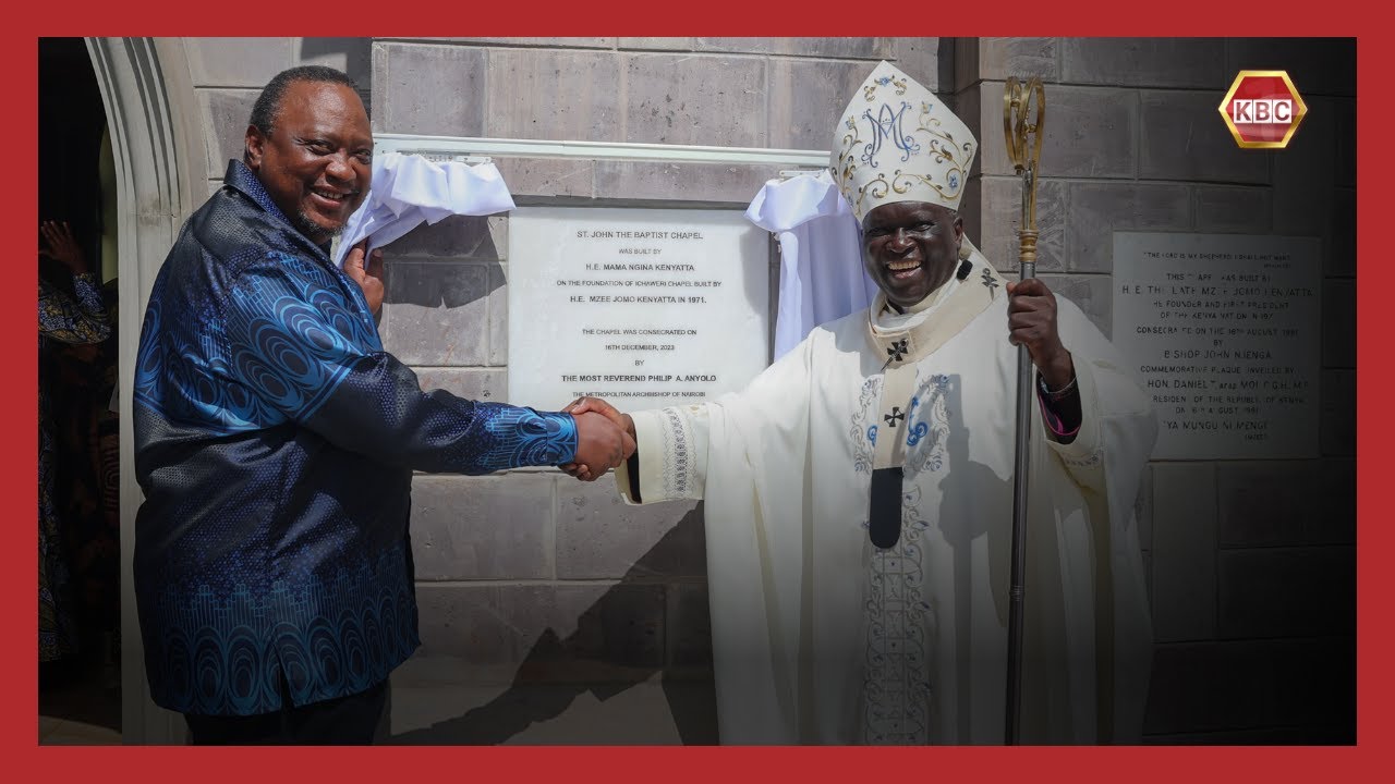 Uhuru and Mama Ngina build church in honor of the first President Jomo Kenyatta