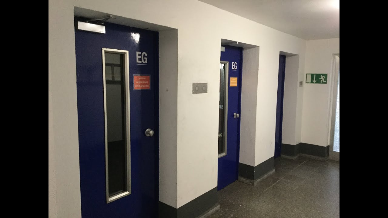 Aufzüge im Parkhaus Hindenburgstraße in Essen