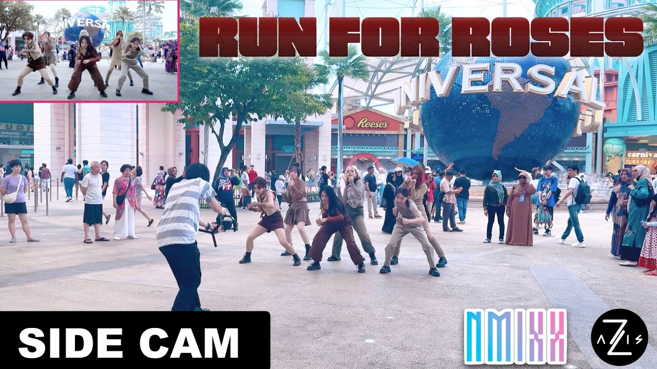 [KPOP IN PUBLIC / SIDE CAM] NMIXX “Run For Roses” | DANCE COVER | Z-AXIS FROM SINGAPORE