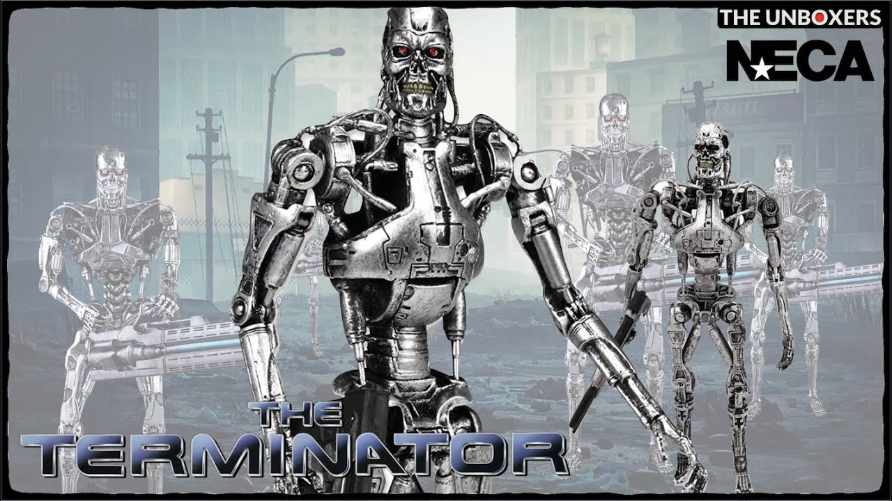 The Terminator: T-800 Endoskeleton figure by NECA