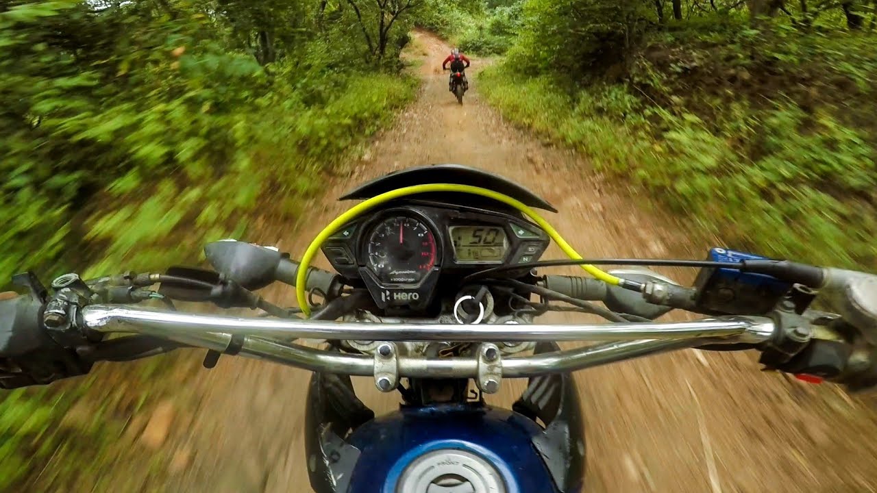 hero impulse and ktm duke 390 with rally kit | full send | morbe dam trail