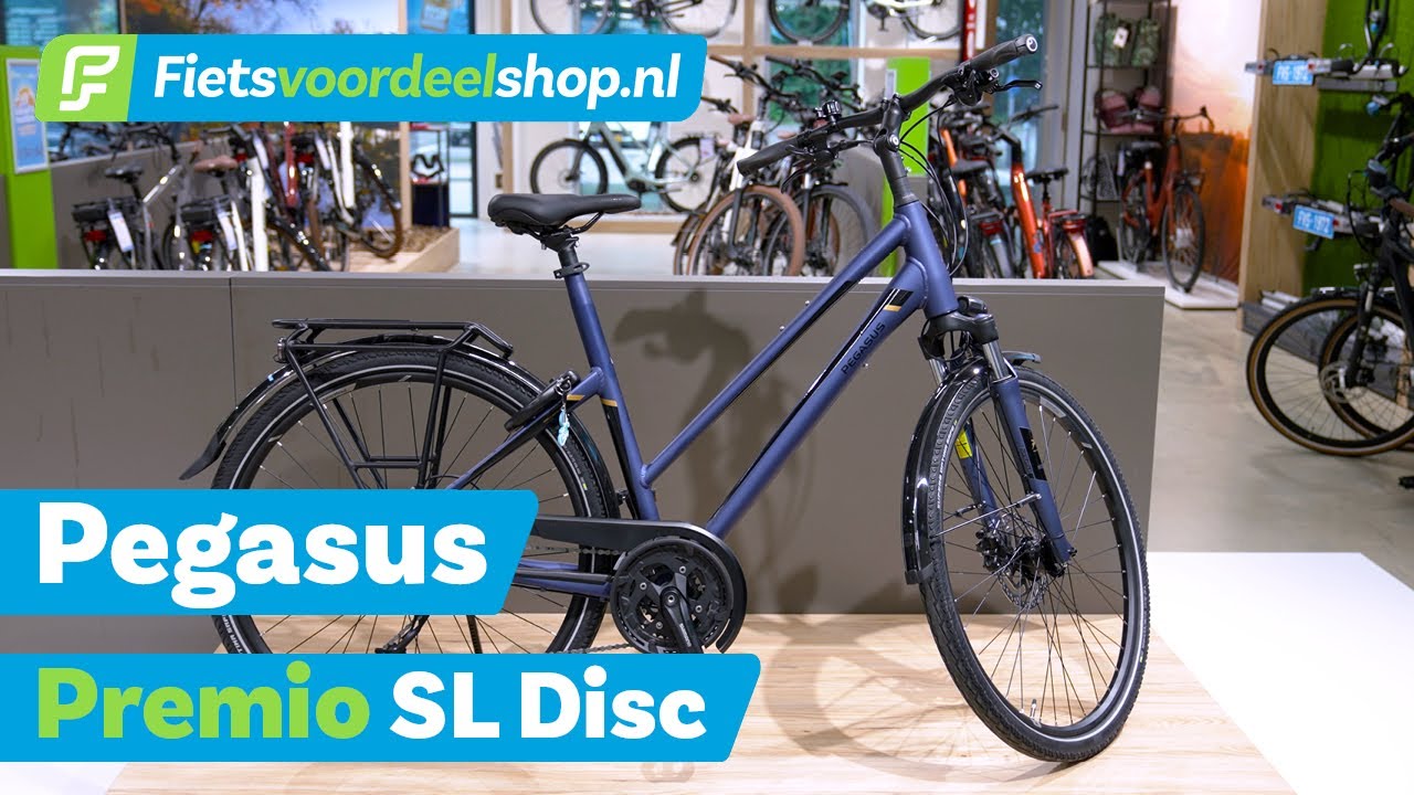 Pegasus Premio SL Disc - Lichtgewicht Hybride Fiets voor een Scherpe Prijs