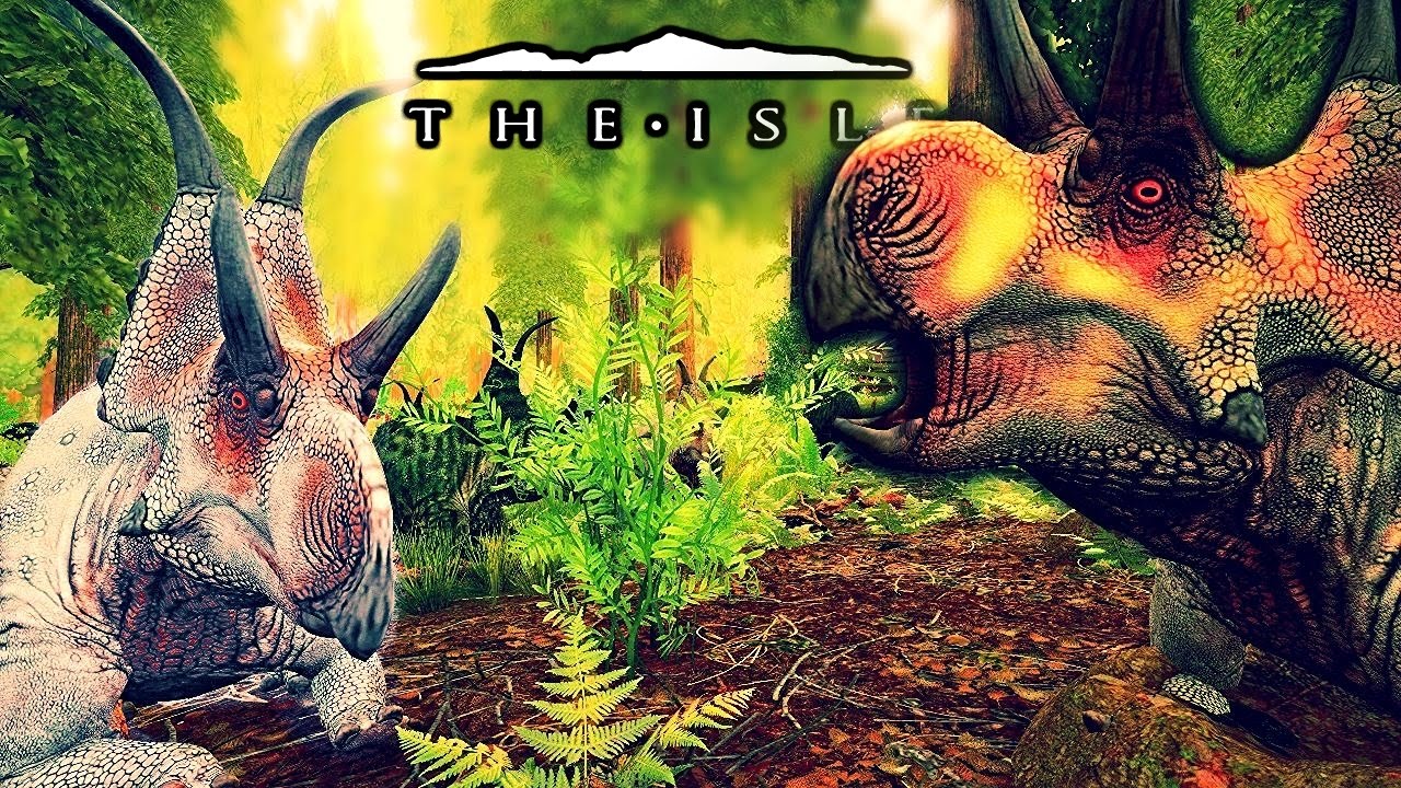 The Isle - REALISM DIABLO PROGRESSION, GIANT HERD MIGRATION & NESTING BABIES ( Gameplay )