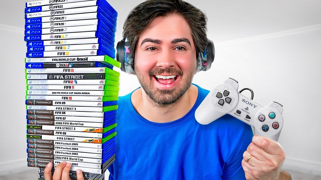 FAZENDO GOL EM TODOS OS FIFA DO PS3!!! DO FIFA 08 AO FIFA 13