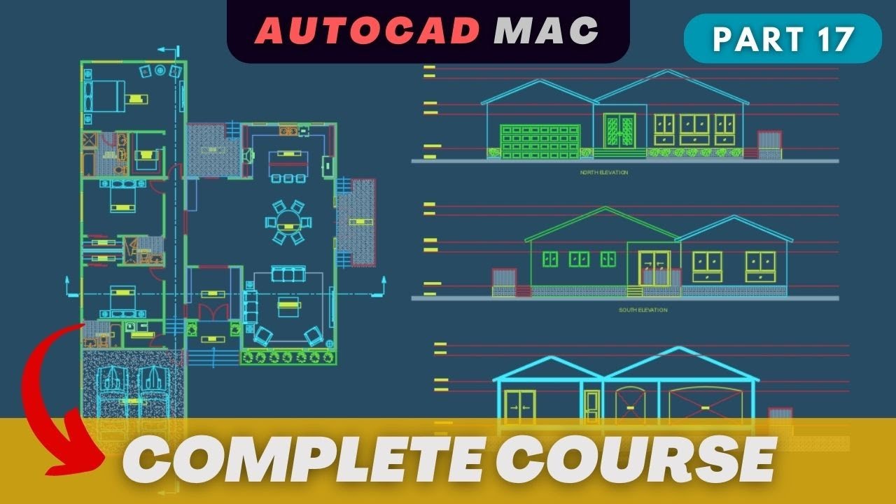 Использование типа линии и масштаба типа линии | Autocad 2023 Mac — От нуля до героя — Часть 17