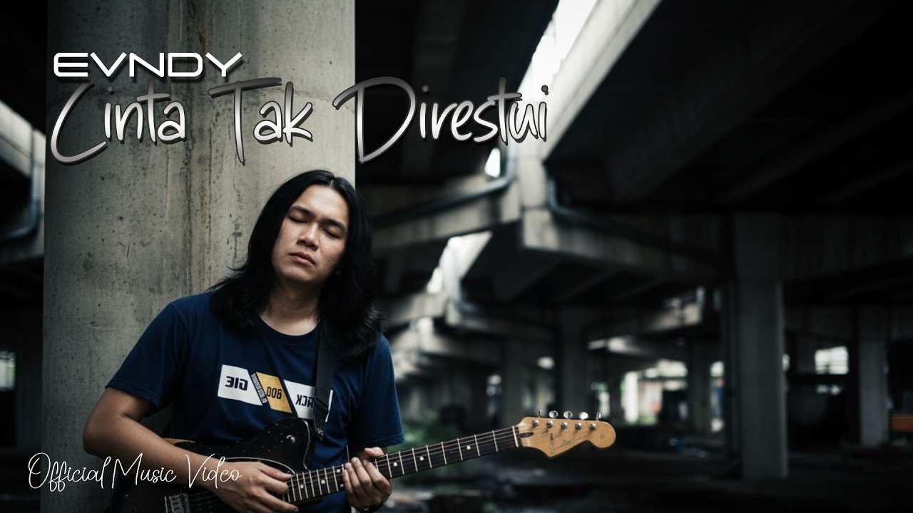 EVNDY - Cinta Tak Direstui (Official Lyric Visualizer) | Slow Rock Terbaru