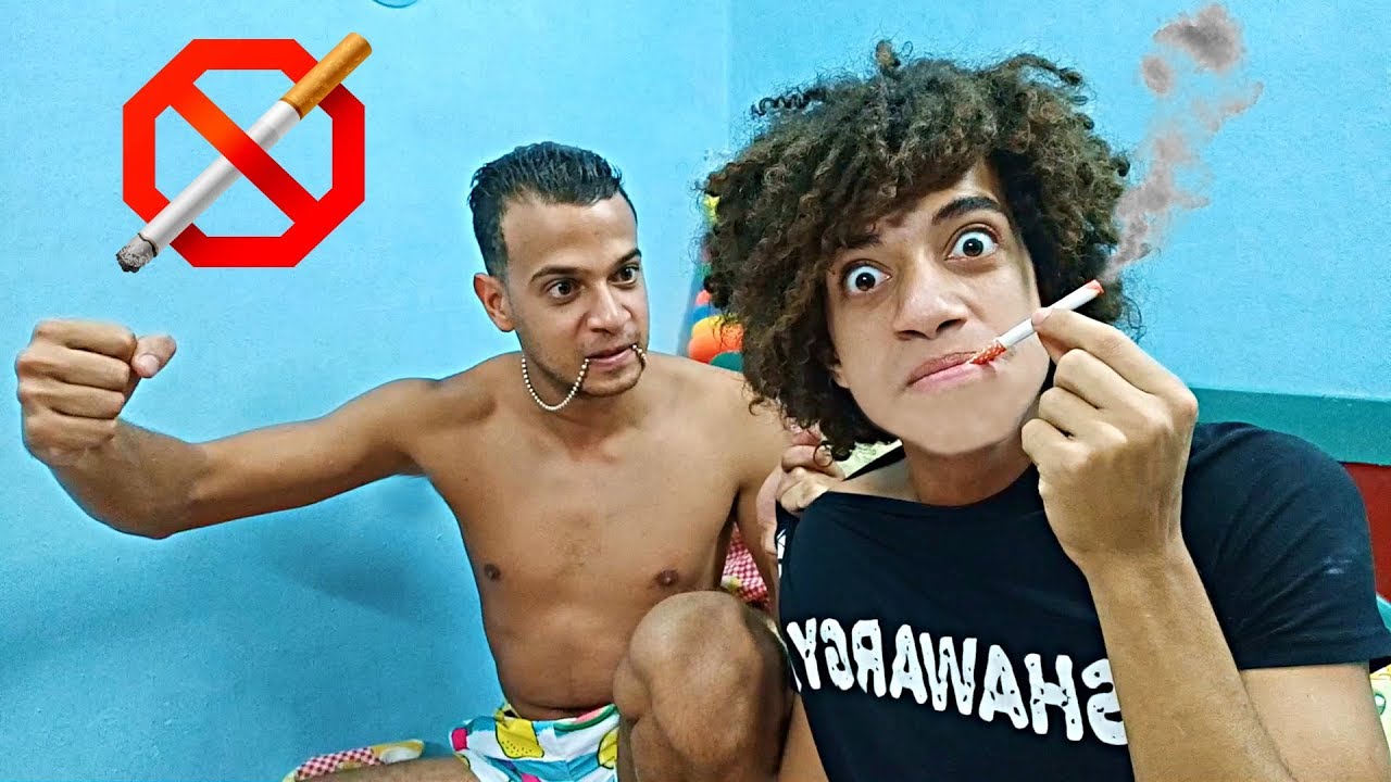 مقلب شربت سجاير فى اخويا واصحابى مش هتصدقو رد فعلهم !