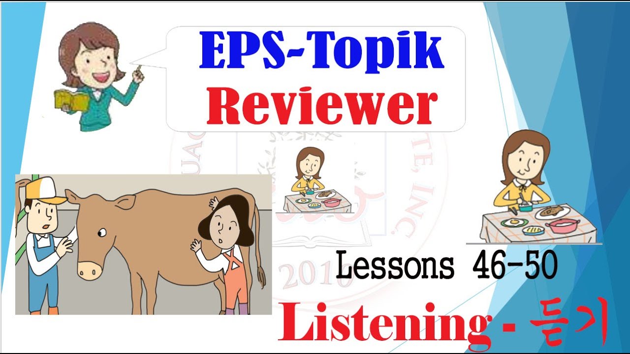 EPS-Topik Listening Questions (Lessons 46 to 50)