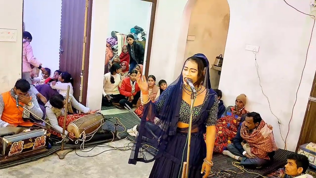 रामवीर भगत पार्टी बिचैटा# गोलू डांसर हापुड़# मधुर आवाज में बहुत सुंदर भजन viral# video#9917309973 