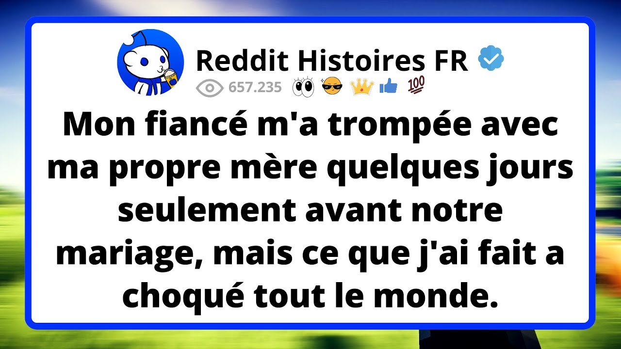 Mon FIANCÉ m'a trompée avec ma propre mère quelques jours seulement avant notre mariage...