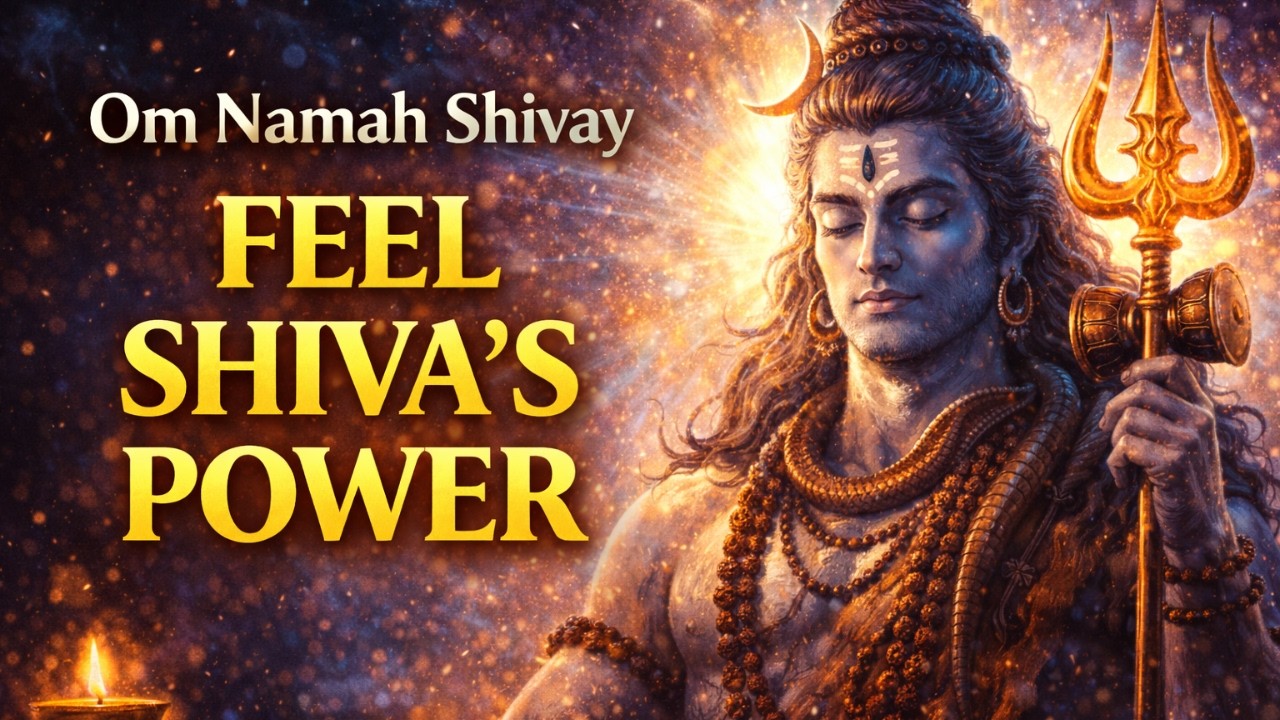 ॐ नमः शिवाय | Om Namah Shivaya | Peaceful Shiva Mantra for Meditation