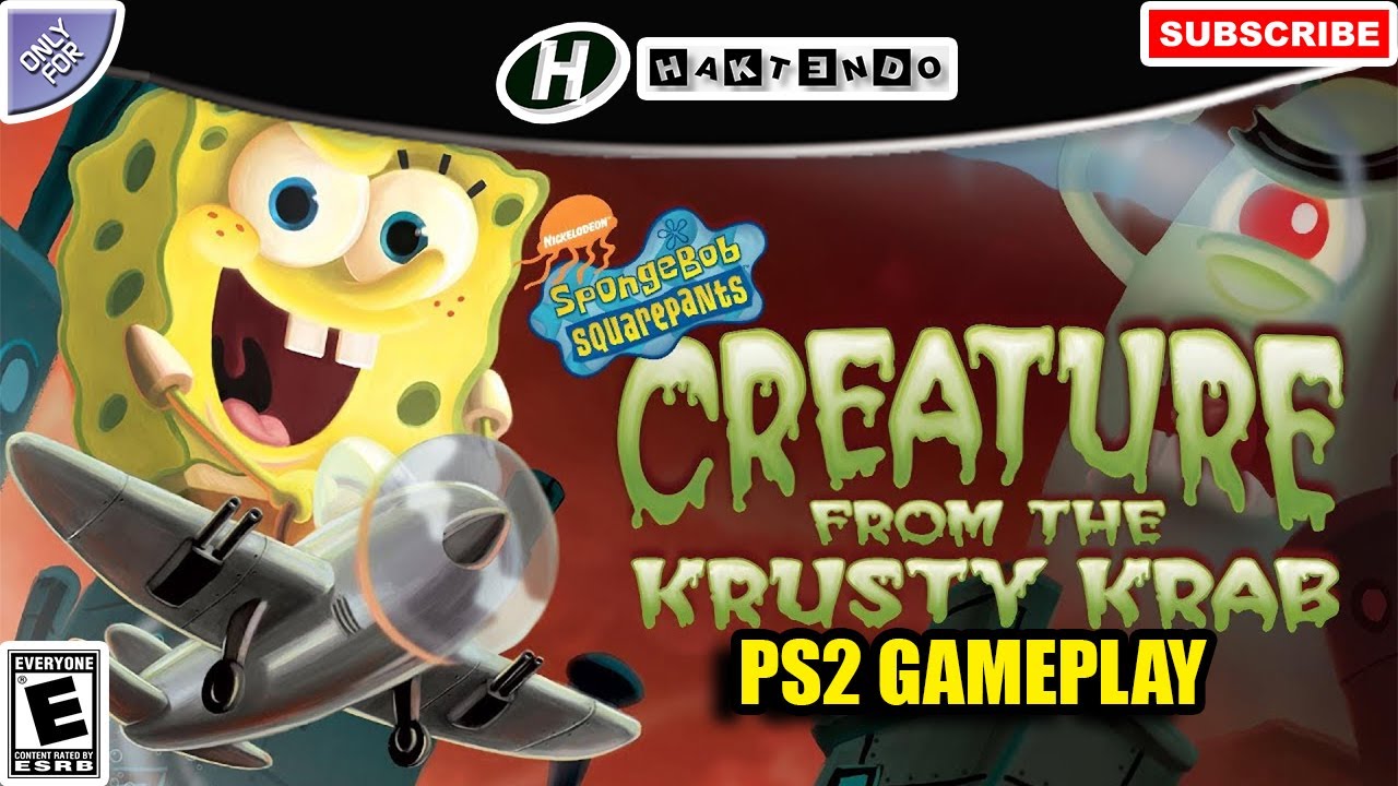 Spongebob Squarepants Creature From The Krusty Krab PS2 Gameplay
