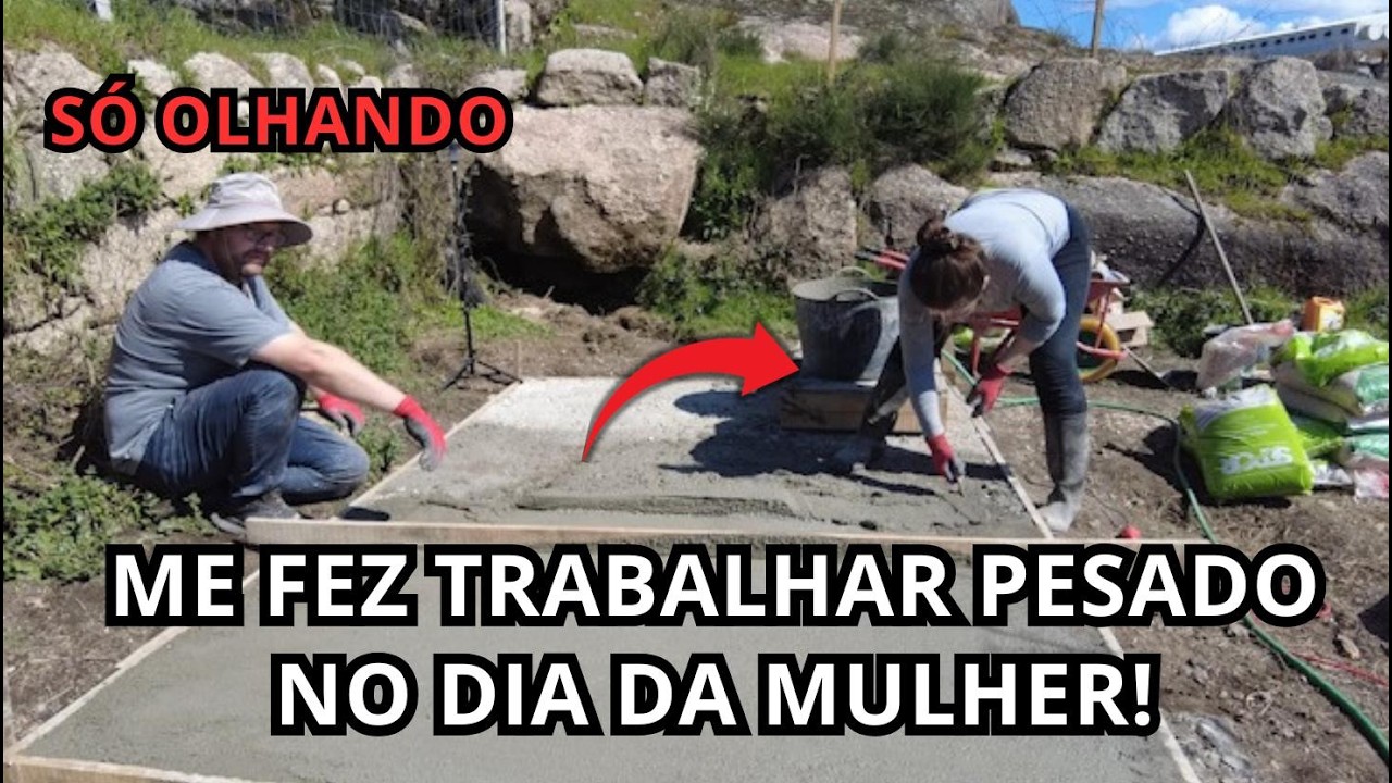 SEM ESSA MÁQUINA SERIA IMPOSSÍVEL FAZER O GALINHEIRO