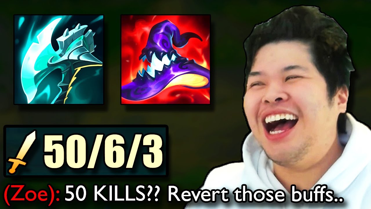 I got 50 Kills on this Champ because Riot went through with these Jungle Buffs..