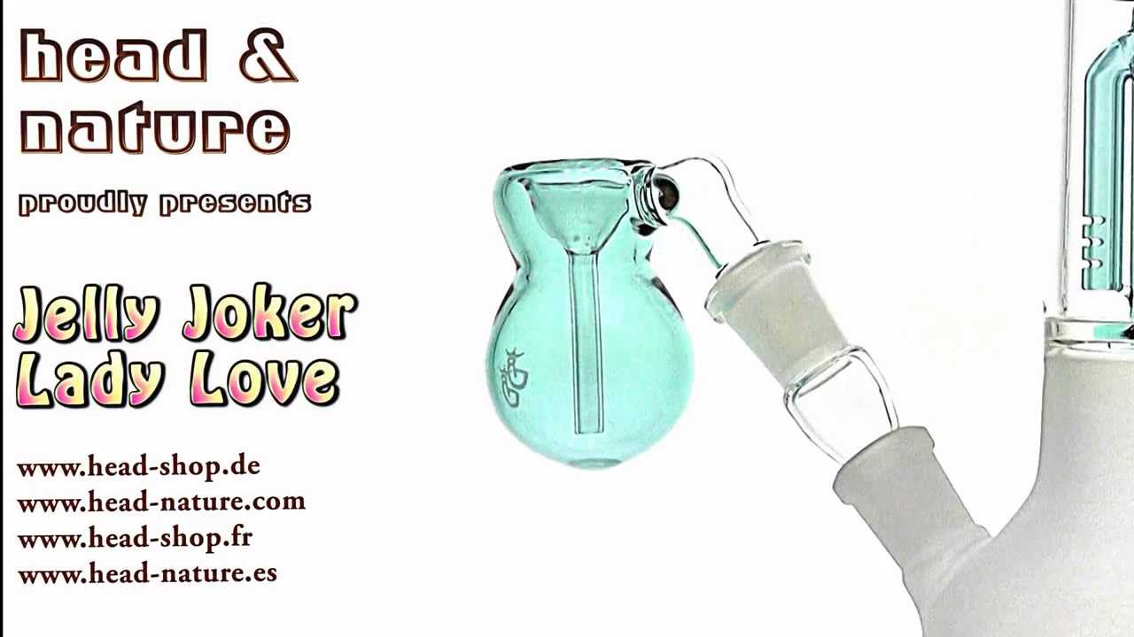 Jelly Joker Glasbong Lady Love - head&nature