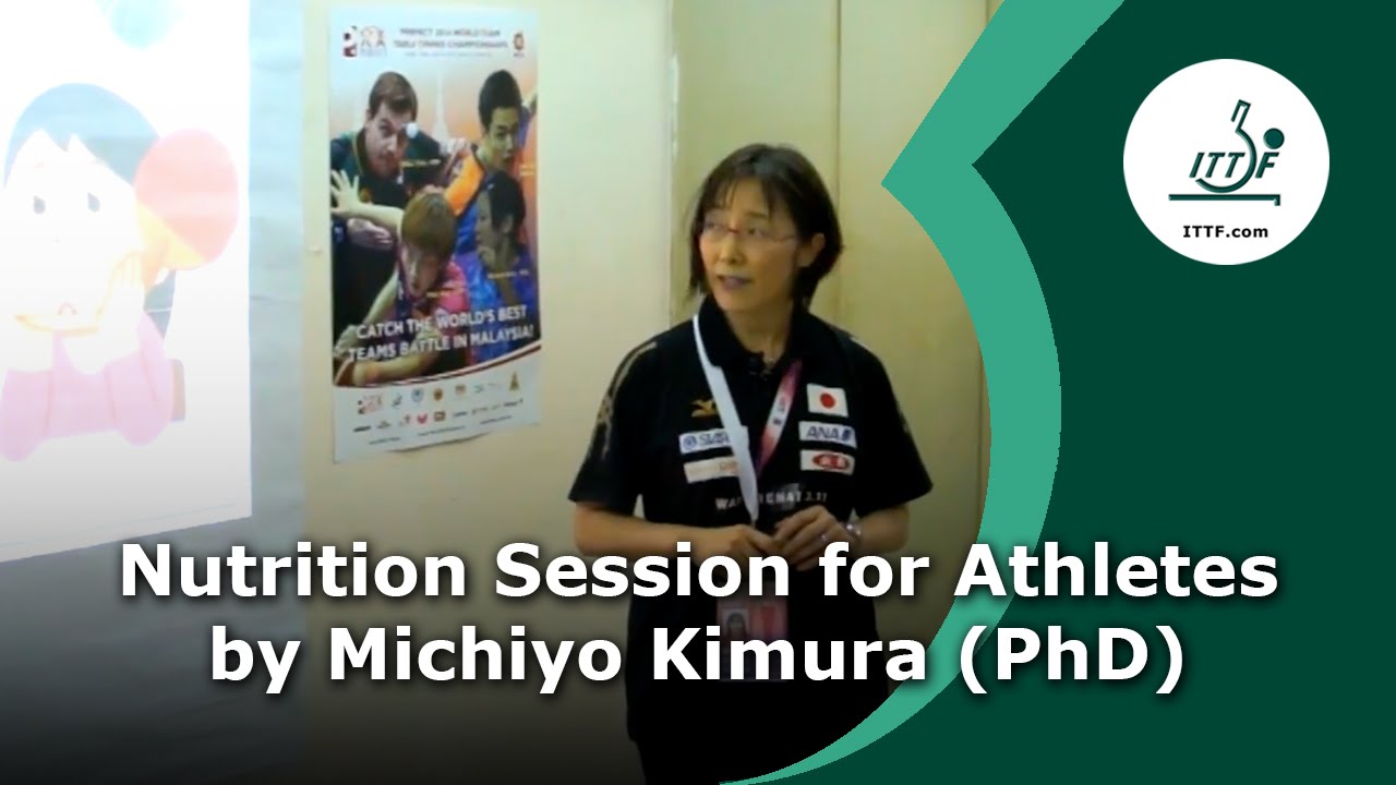 Nutrition Session for Athletes by Michiyo Kimura (PhD)