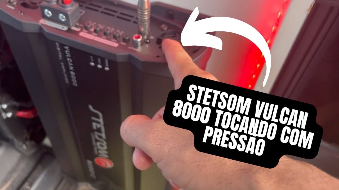 Stetsom Vulcan 8000 tocando forte🔉- Psound Pro Alinhamentos #som #somautomotivo #stetsom #stetsombr