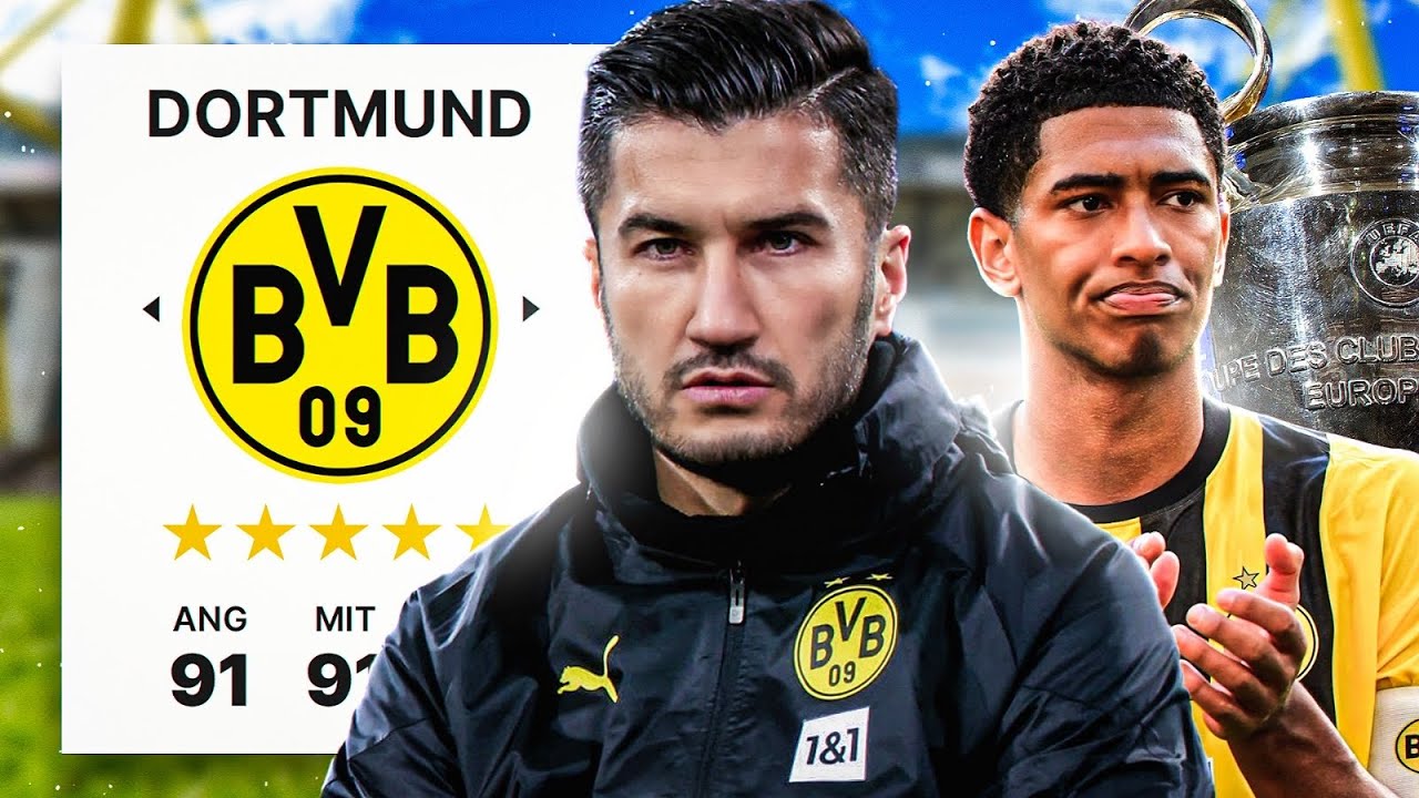 Nach TERZIC-AUS: SAHIN führt DORTMUND zum CL-SIEG!!😍🔝 FC24: Dortmund Sprint to Glory