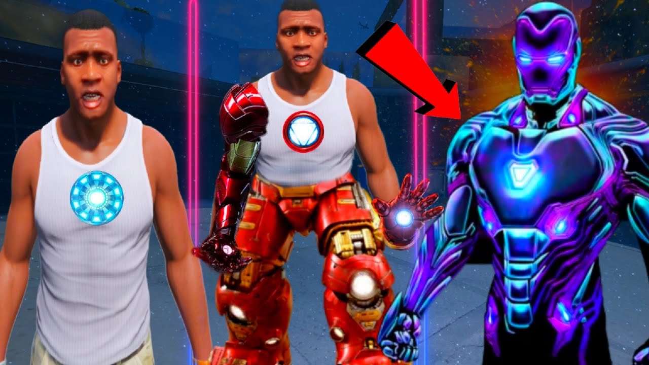 FRANKLIN BECAME IRON MAN TO SAVE FRANKLIN FROM SIREN HEAD in GTA 5 ....( GTA 5 MODS )