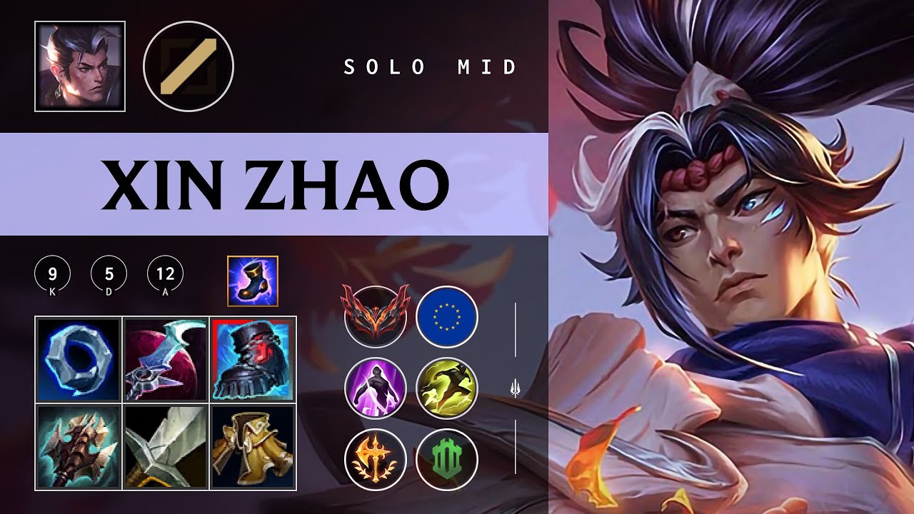 Xin Zhao Mid vs Galio - EUW Grandmaster Patch 26.01