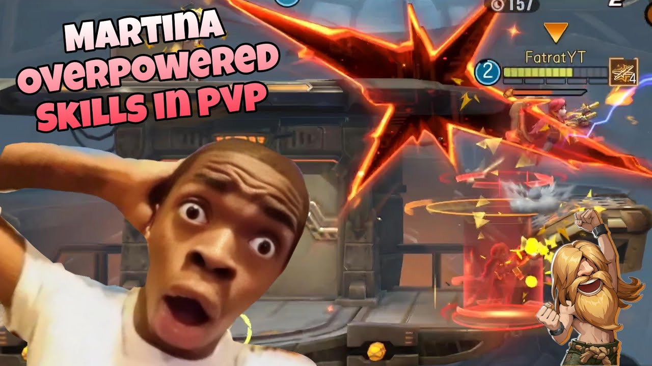 Martina's skills are very overpowered in PvP