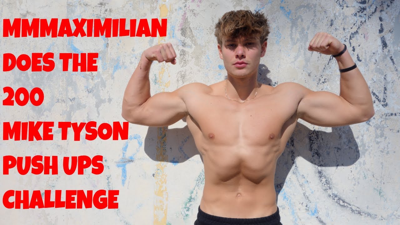 200 Mike Tyson Push Ups in 10 Minutes Challenge - MMMaximilian | That's Good Money