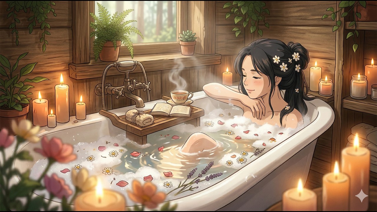 ✨ How She Takes Care of Herself Living Alone in a Tiny House | ASMR Self Care | Ghibli Aesthetic