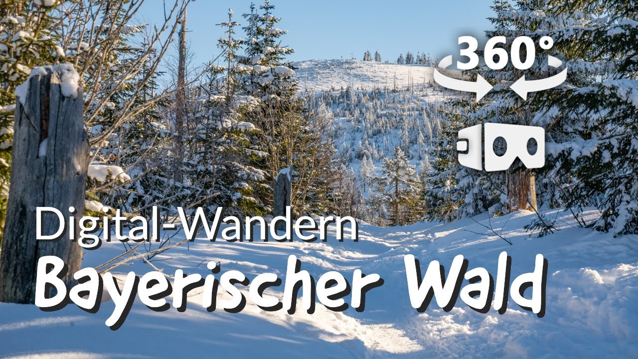 360° VR Digital-Wandern Bayerischer Wald - Lusen