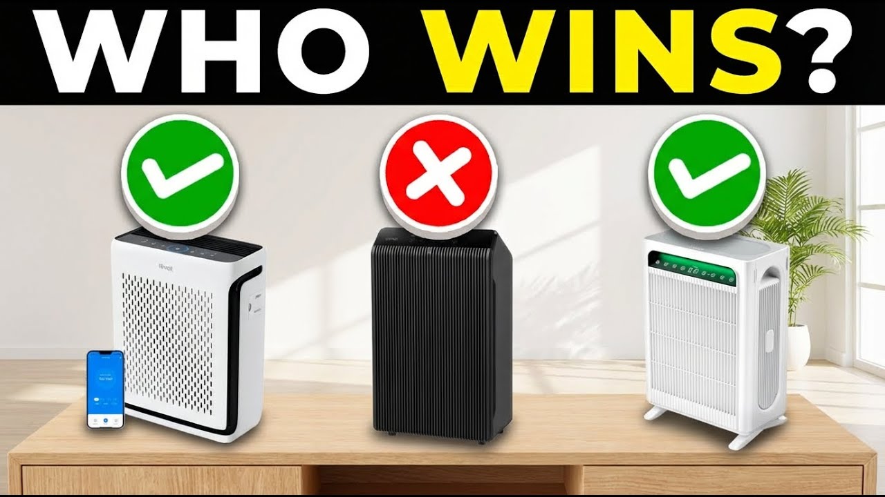 TOP 5 BEST AIR PURIFIERS for HOME 2026 | Best Value on AMAZON