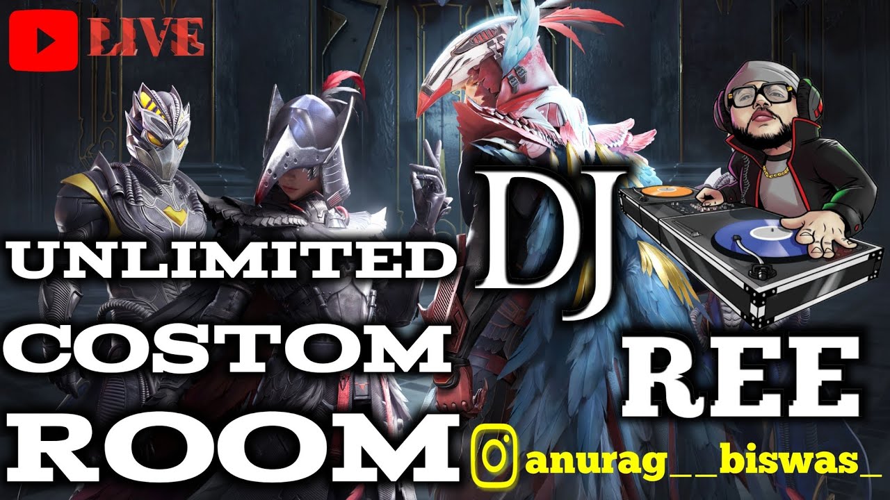 BGMI LIVE CUSTOM ROOM PUBG LIVE GAMING / Live up giveaways / Subscribe channel