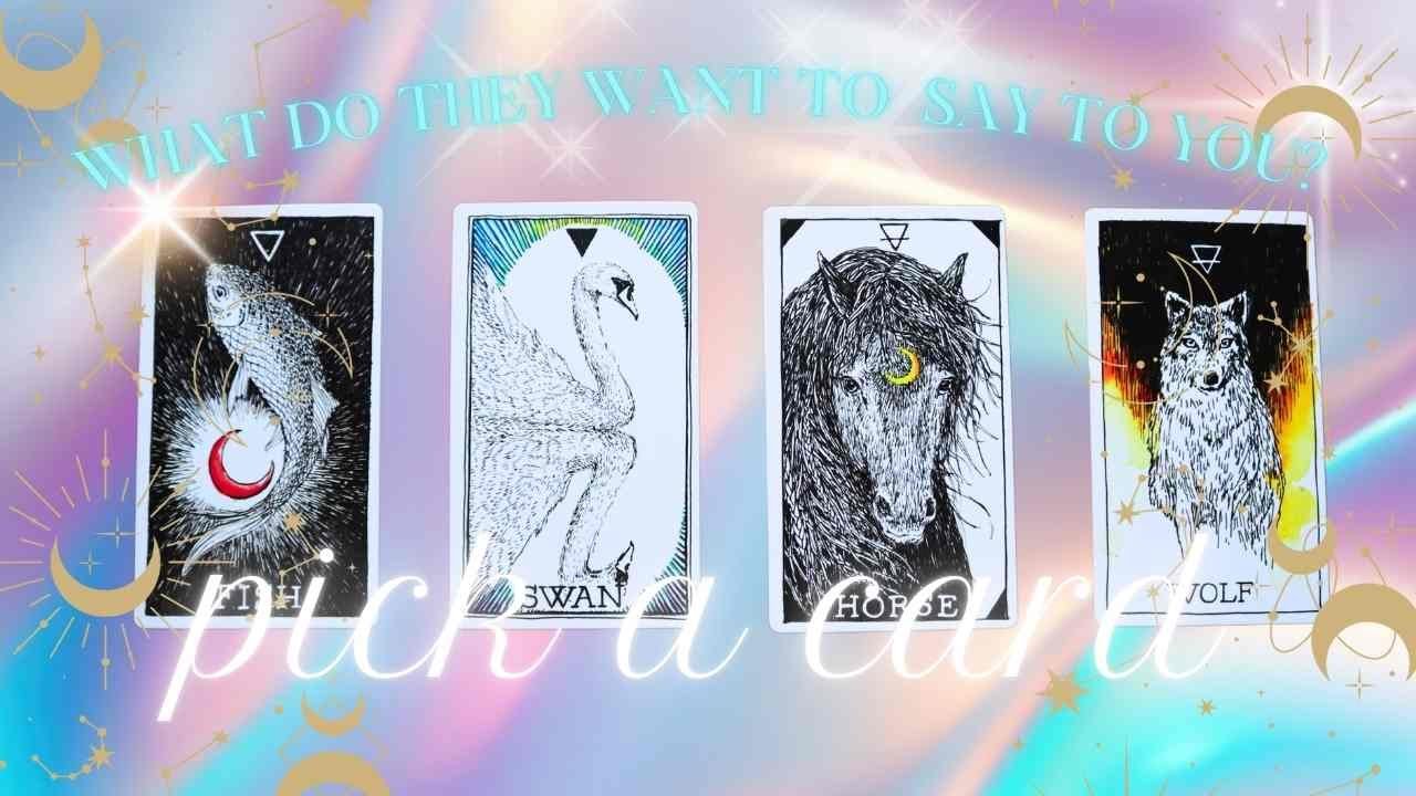 💕 WHAT DO THEY WANT TO SAY TO YOU? His / Her Message For You Today / LOVE PICK A CARD  Tarot 1111