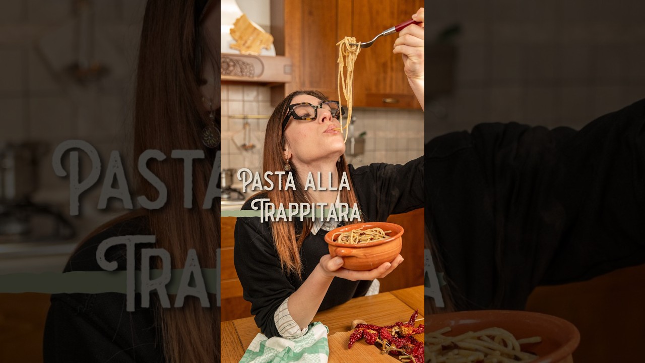 🍝 Ricetta abbruzzese -  Pasta alla Trappitara 🌿