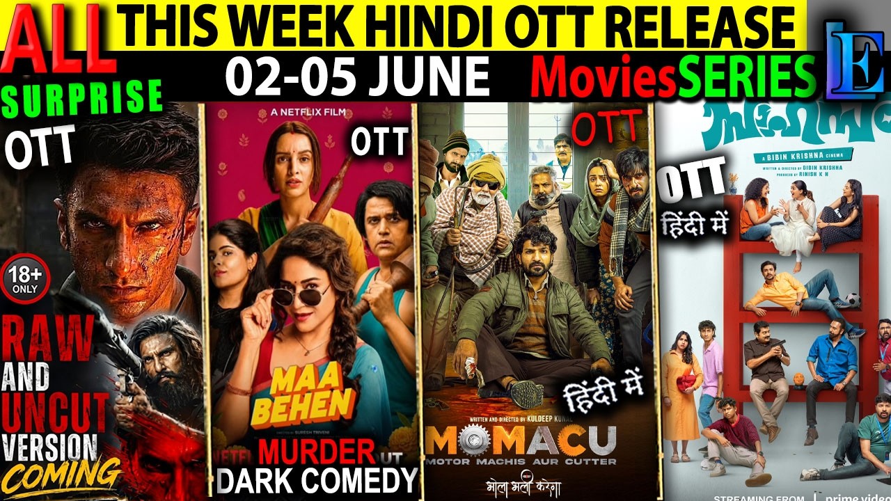 This Week New Hindi OTT Release 3-4-5 June l Dhurandhar2-Sahasam-Titan-PatriotHindi-BrownMovieSeries