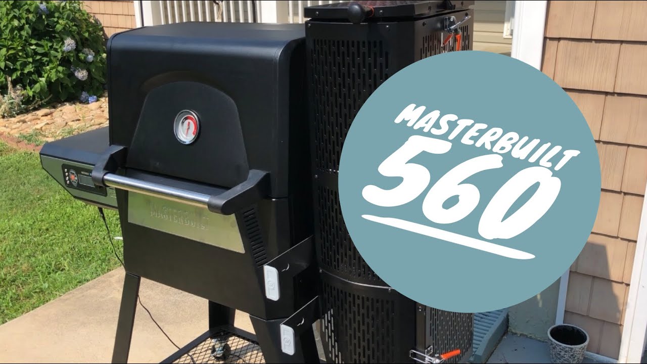 Masterbuilt 560 Gravity Fed Unboxing, Assembly, Burn-off, Review, and First Cook