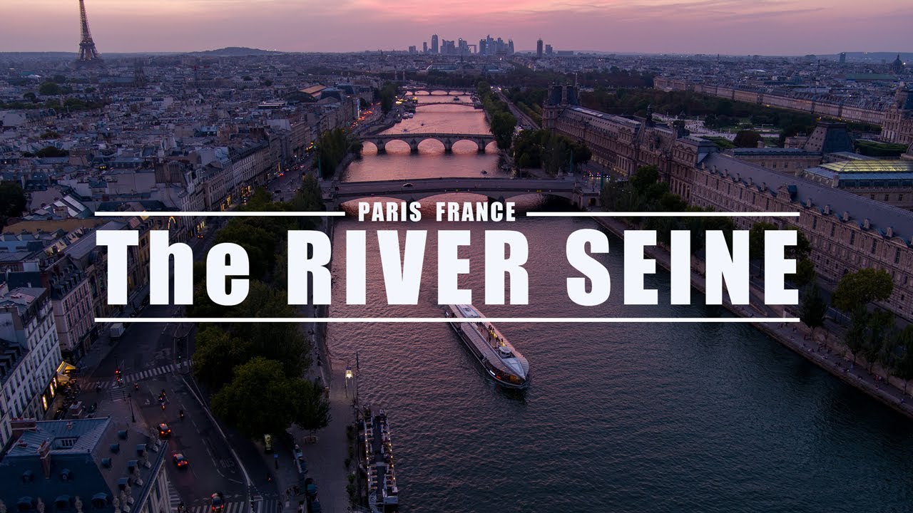 The River Seine & Louvre, Paris