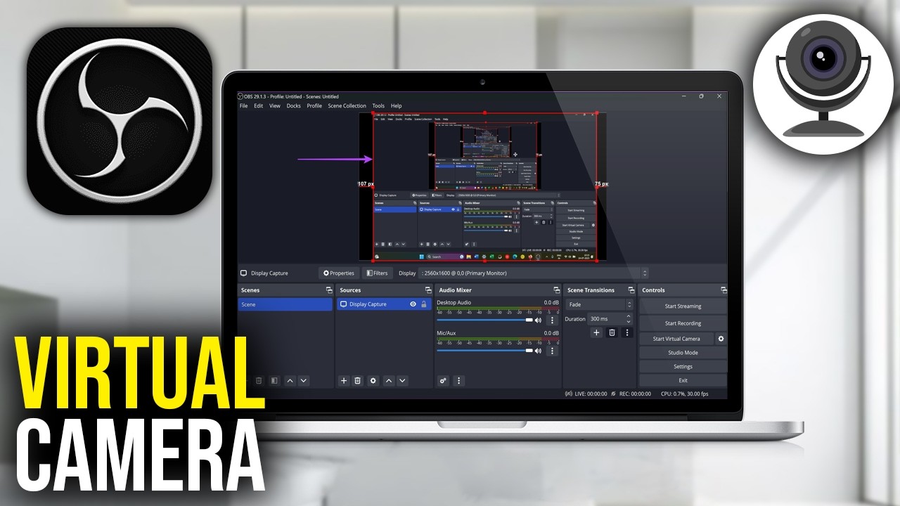 How To Use OBS Virtual Camera Step by Step